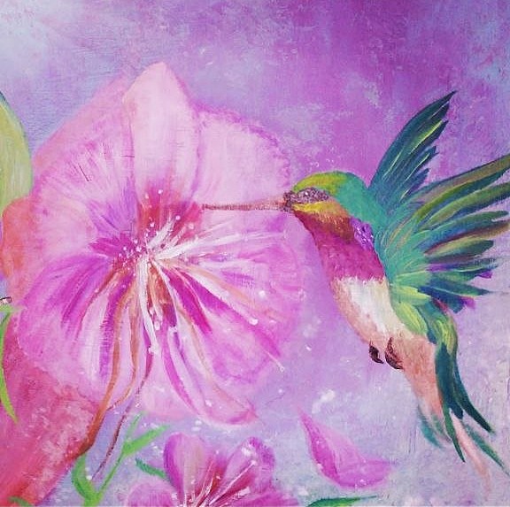 Seelenlichtbild Kolibri